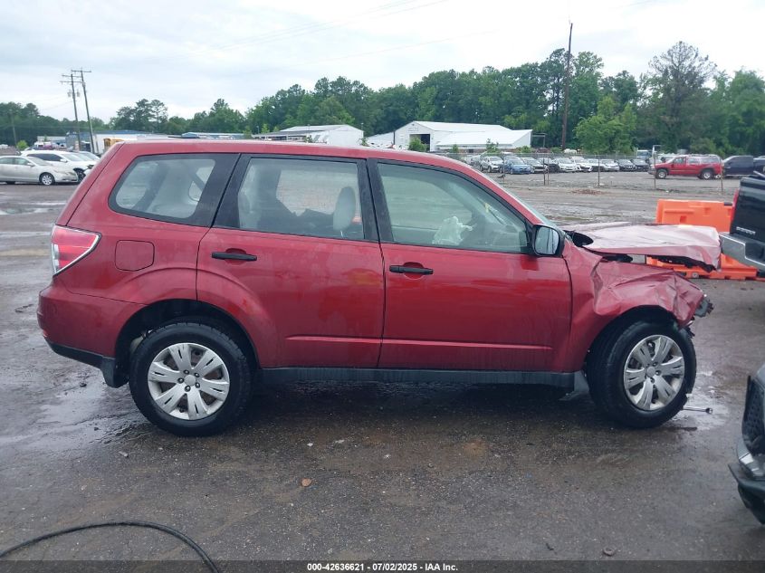 2010 Subaru Forester 2.5X VIN: JF2SH6AC0AH754937 Lot: 42636621