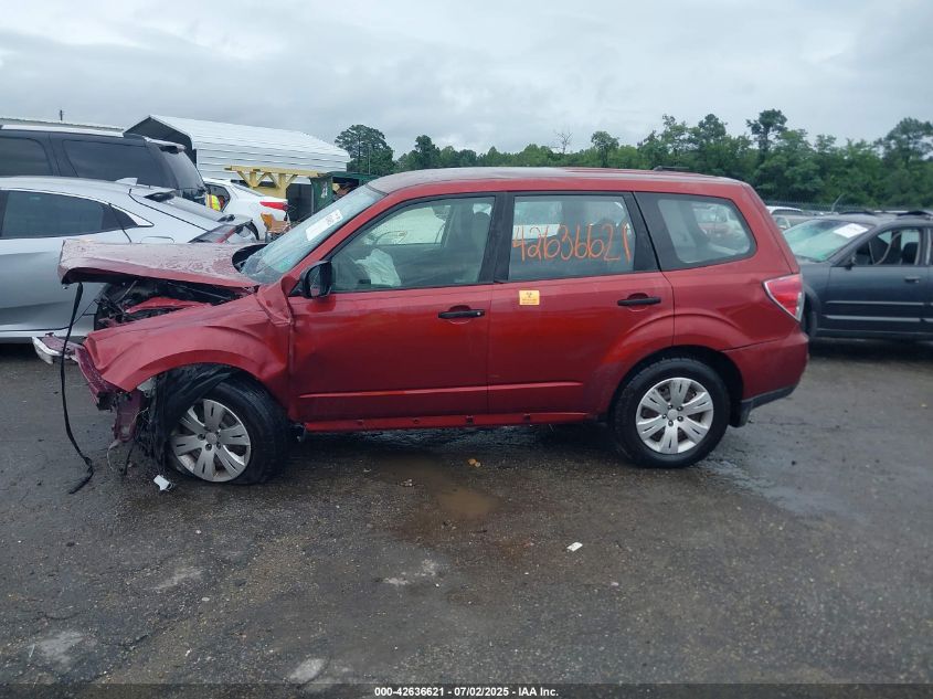 2010 Subaru Forester 2.5X VIN: JF2SH6AC0AH754937 Lot: 42636621