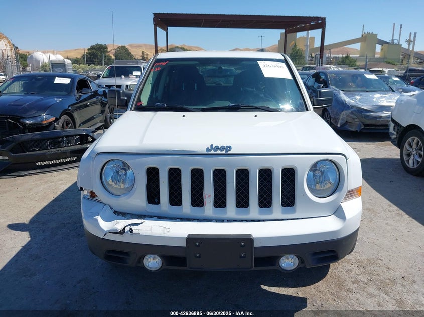 2017 JEEP PATRIOT SPORT FWD - 1C4NJPBA2HD209567