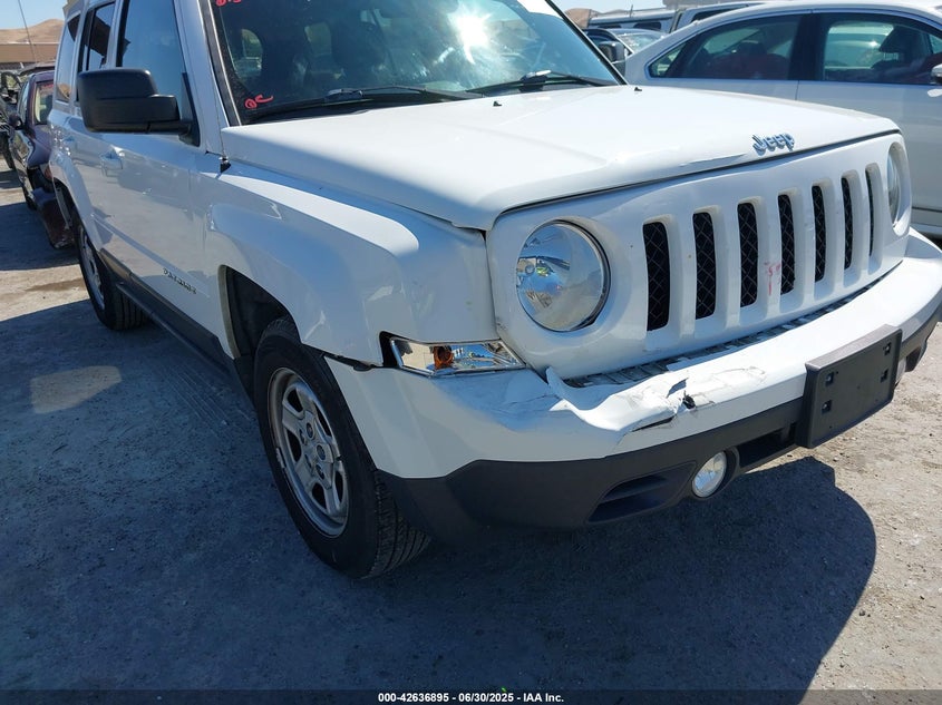 2017 JEEP PATRIOT SPORT FWD - 1C4NJPBA2HD209567