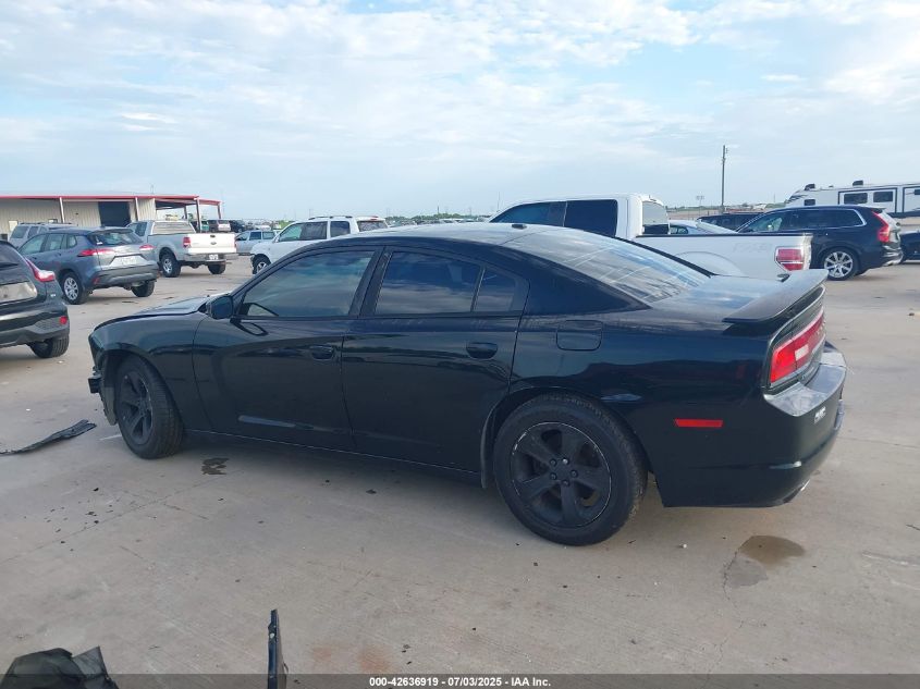 2012 Dodge Charger Sxt VIN: 2C3CDXHG2CH164639 Lot: 42636919