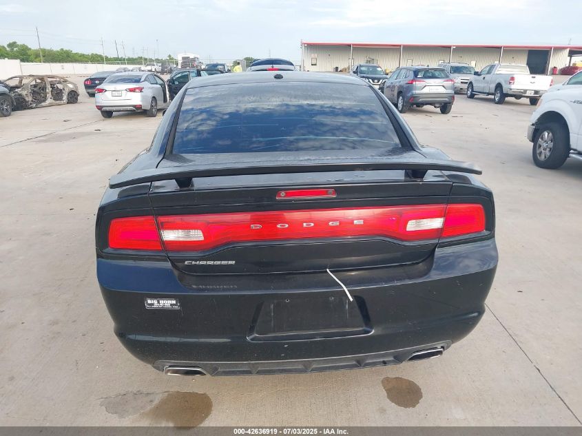 2012 Dodge Charger Sxt VIN: 2C3CDXHG2CH164639 Lot: 42636919