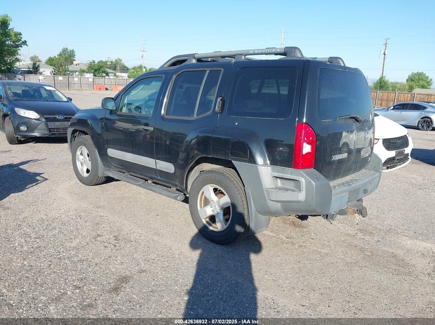 2007 NISSAN XTERRA VIN: 5N1AN08W87C528176