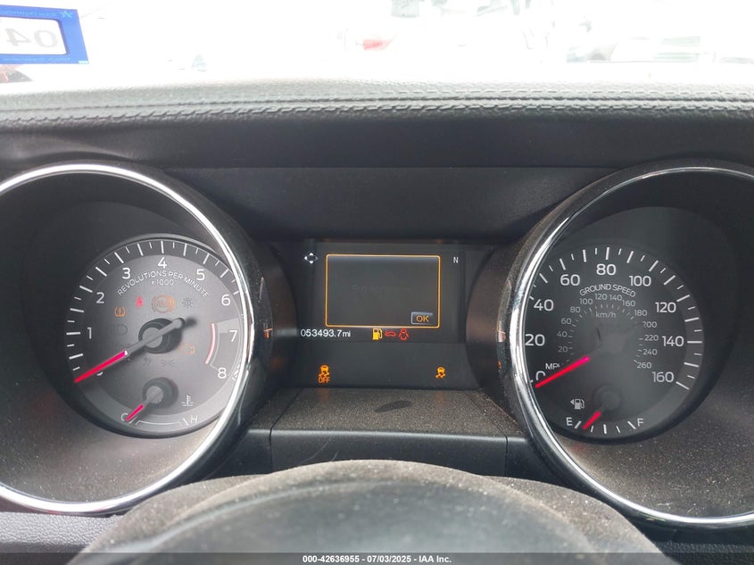 2017 FORD MUSTANG V6 - 1FA6P8AM0H5228994