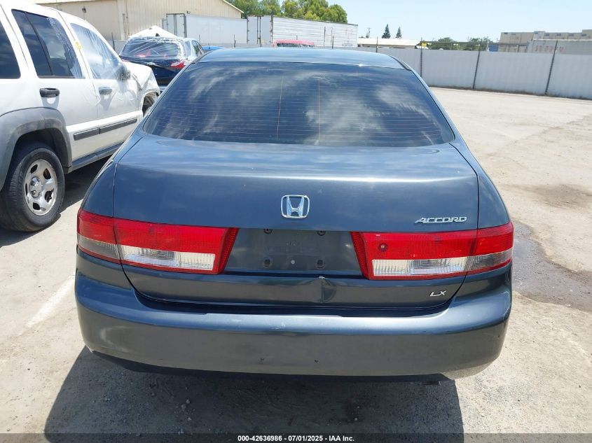 2003 Honda Accord 2.4 Lx VIN: JHMCM56393C011208 Lot: 42636986