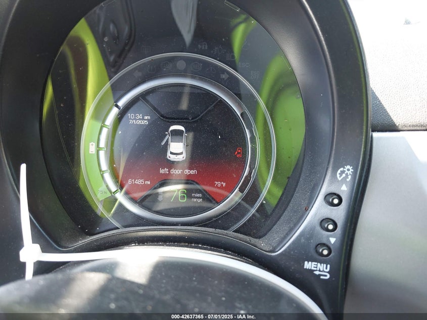 2019 FIAT 500E BATTERY ELECTRIC - 3C3CFFGE1KT803264