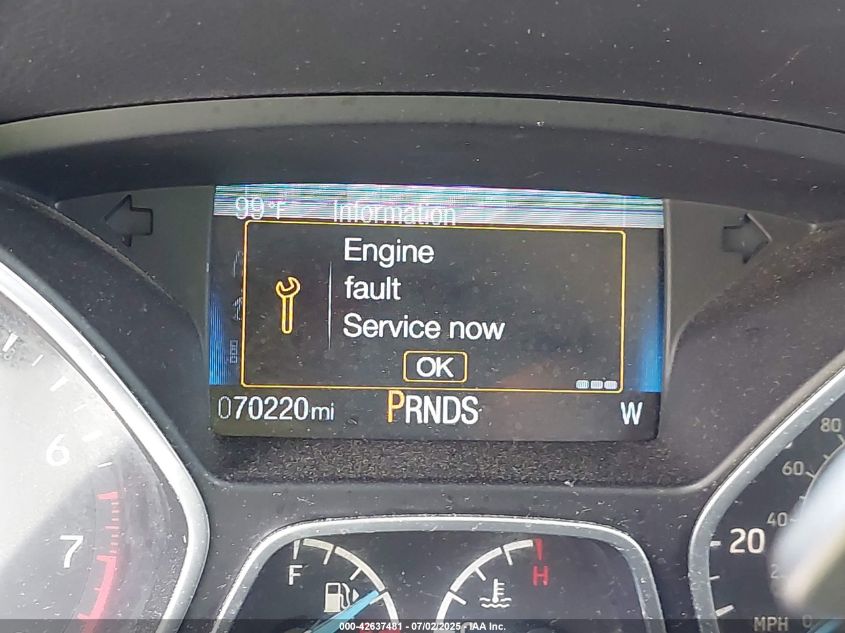 2015 Ford Focus Se VIN: 1FADP3F20FL346117 Lot: 42637481