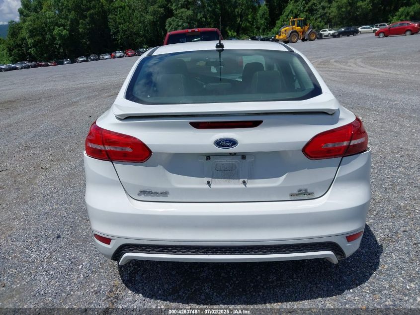 2015 Ford Focus Se VIN: 1FADP3F20FL346117 Lot: 42637481