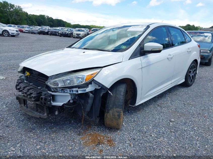 2015 Ford Focus Se VIN: 1FADP3F20FL346117 Lot: 42637481