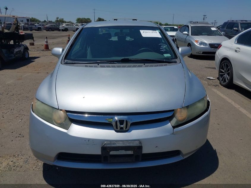 2008 Honda Civic Lx VIN: 2HGFA16588H322748 Lot: 42637559