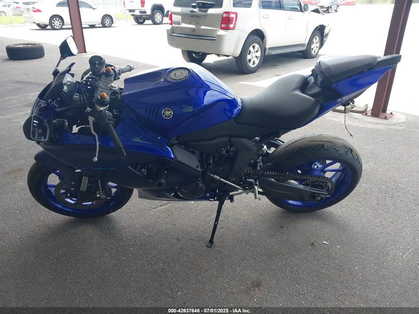 2022 Yamaha Yzfr7 VIN: JYARM38E8NA002136 Lot: 42637646