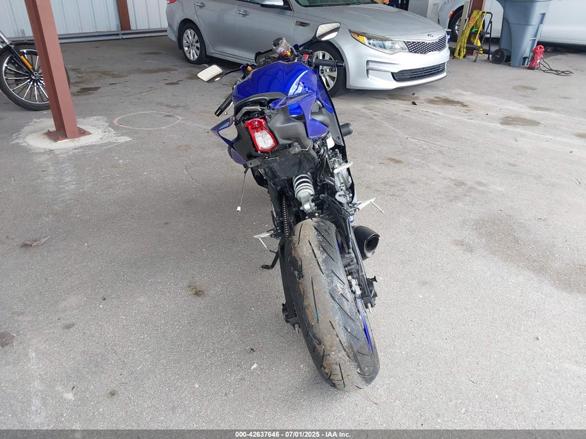2022 Yamaha Yzfr7 VIN: JYARM38E8NA002136 Lot: 42637646