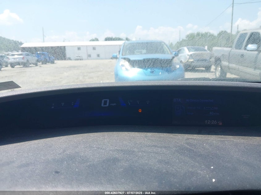 2013 HONDA CIVIC HYBRID VIN: 19XFB4F20DE001344