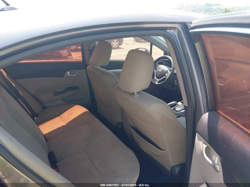 2013 HONDA CIVIC HYBRID VIN: 19XFB4F20DE001344