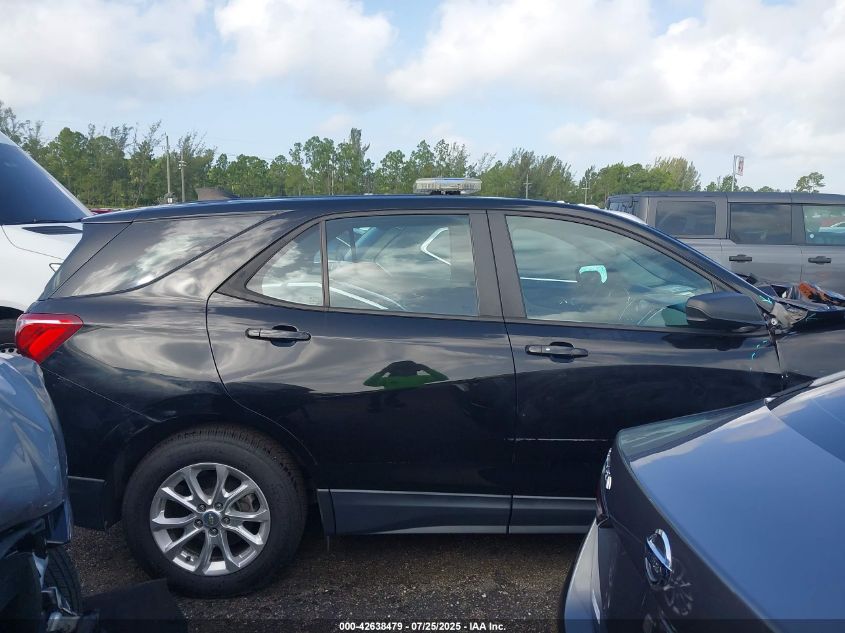 2020 Chevrolet Equinox Fwd Ls VIN: 2GNAXHEV4L6225351 Lot: 42638479