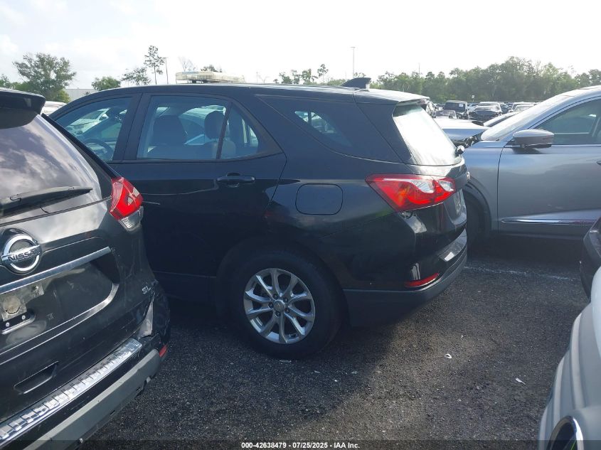 2020 Chevrolet Equinox Fwd Ls VIN: 2GNAXHEV4L6225351 Lot: 42638479