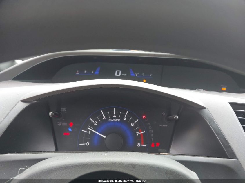 2012 Honda Civic Lx VIN: 19XFB2F58CE108168 Lot: 42638480