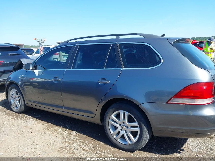 2011 Volkswagen Jetta Sportwagen 2.0L Tdi VIN: 3VWML7AJ6BM717007 Lot: 42638567