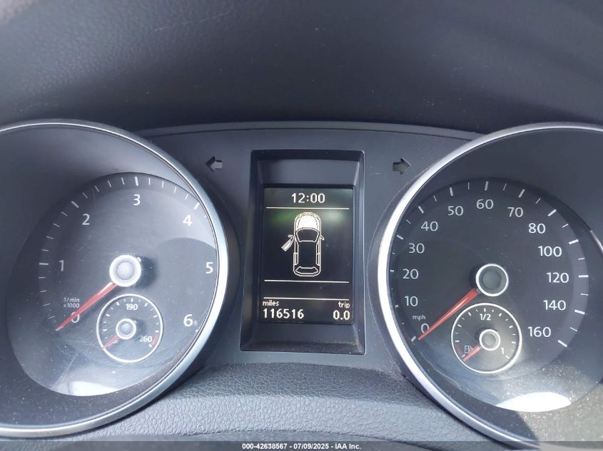 2011 Volkswagen Jetta Sportwagen 2.0L Tdi VIN: 3VWML7AJ6BM717007 Lot: 42638567