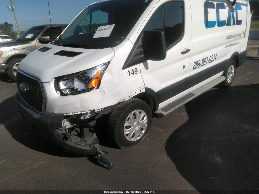 Vin: 1ftbr1y80mka26073, lot: 43131884, ford transit-250 20212