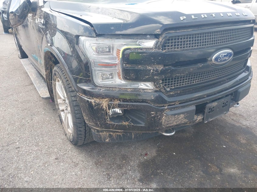 VIN 1FTFW1E46KFB72012 2019 FORD F-150 PLATINUM