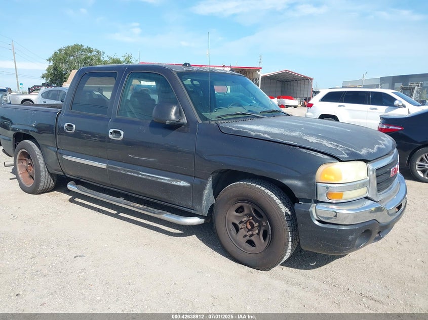 2004 GMC Sierra 1500 Slt grey truck gasoline 2GTEC13T941319903 photo #1