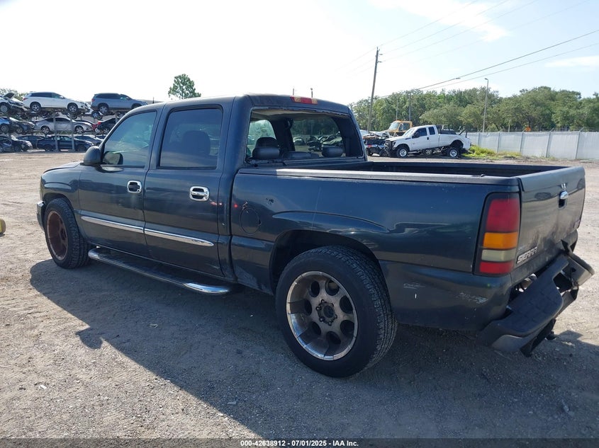2004 GMC Sierra 1500 Slt grey truck gasoline 2GTEC13T941319903 photo #4