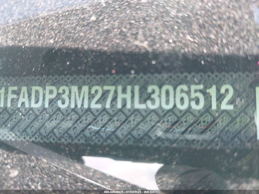 2017 FORD FOCUS SEL - 1FADP3M27HL306512