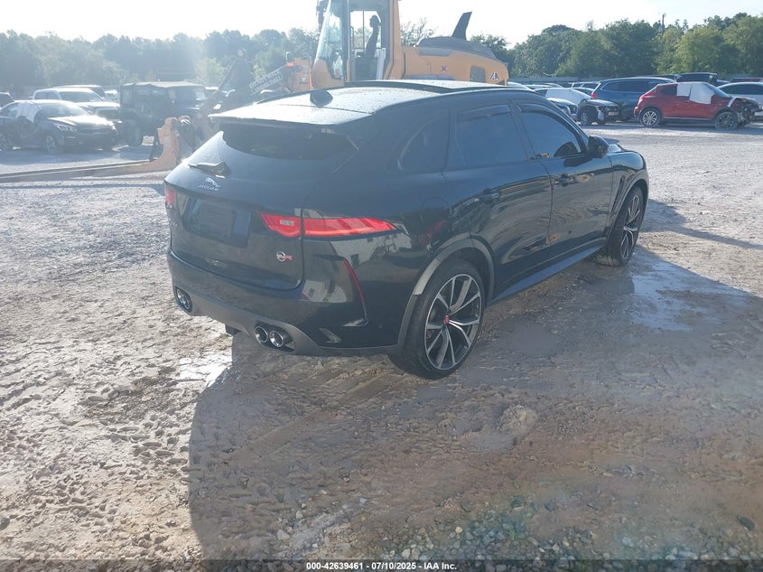 Vin: sadcz2ee6ka608173, lot: 43132497, jaguar f-pace svr 20194