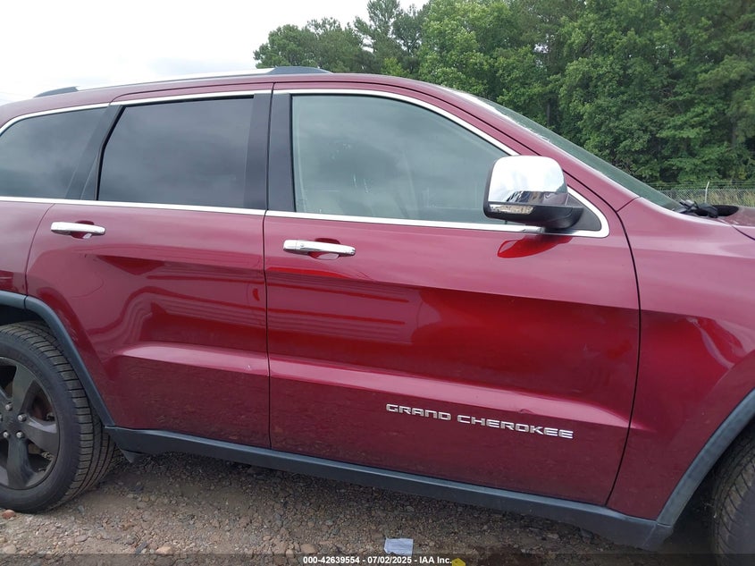 2016 JEEP GRAND CHEROKEE LIMITED - 1C4RJEBG5GC500000