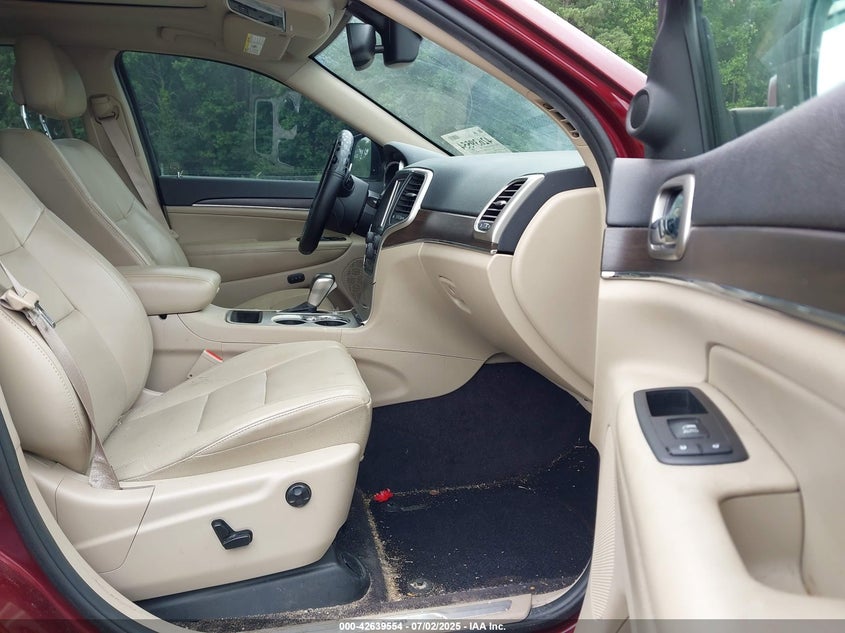 2016 JEEP GRAND CHEROKEE LIMITED - 1C4RJEBG5GC500000