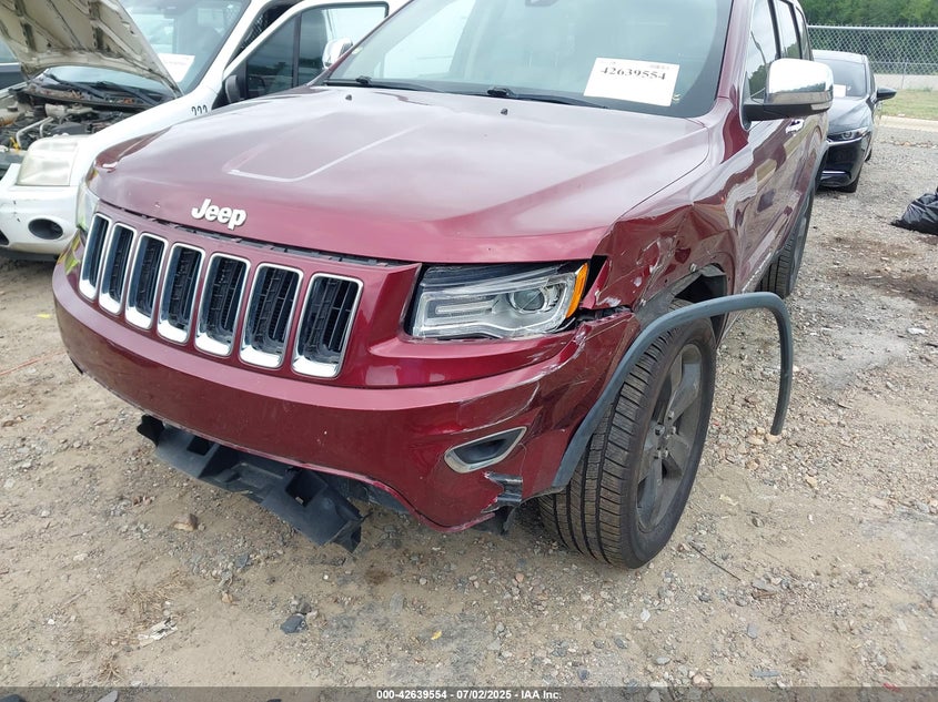 2016 JEEP GRAND CHEROKEE LIMITED - 1C4RJEBG5GC500000