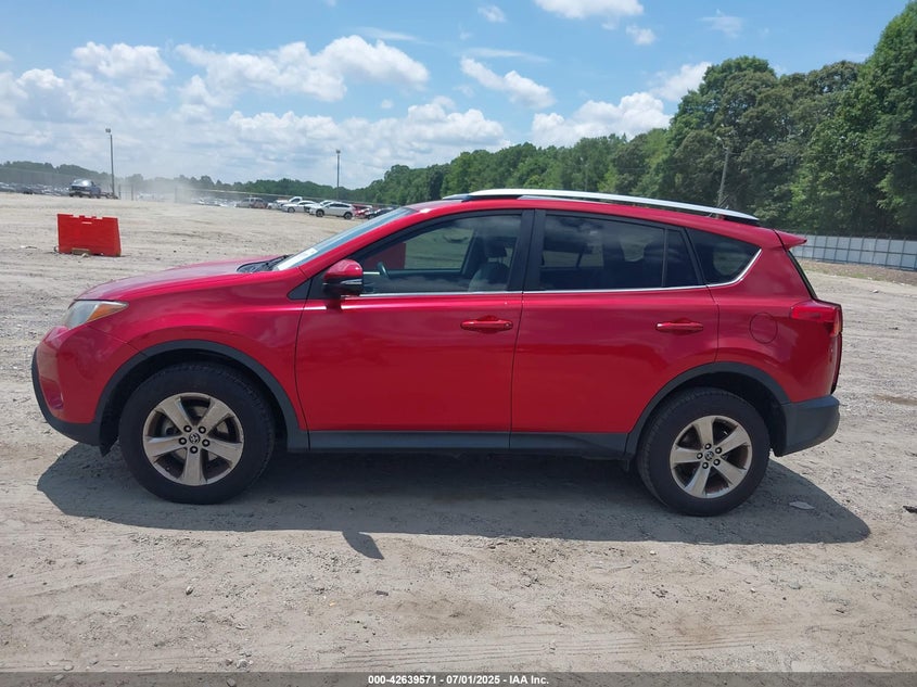 2015 TOYOTA RAV4 XLE - JTMWFREV8FJ058880