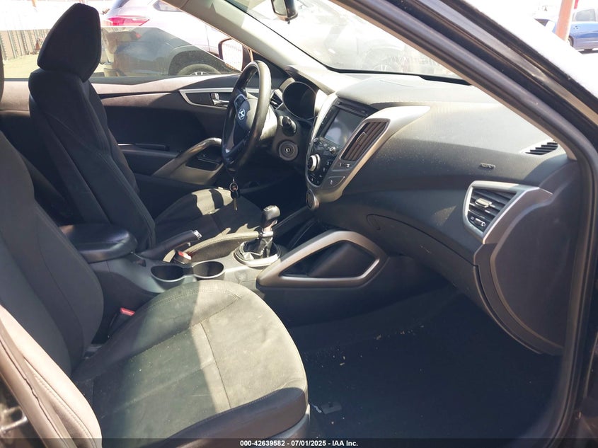 2013 HYUNDAI VELOSTER VIN: KMHTC6AD4DU151409