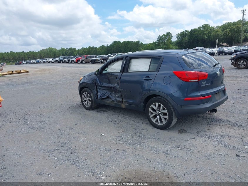 2016 KIA SPORTAGE LX - KNDPB3AC5G7824502