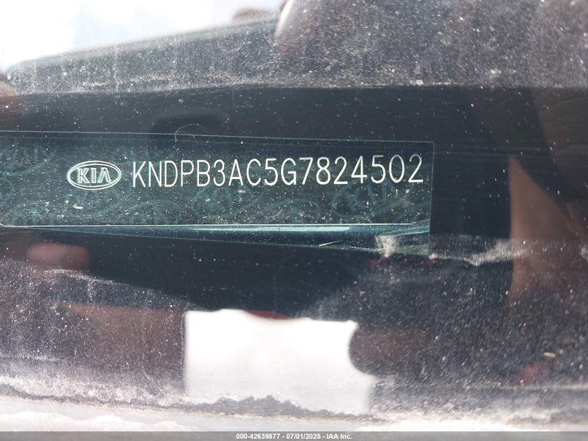 2016 KIA SPORTAGE LX - KNDPB3AC5G7824502