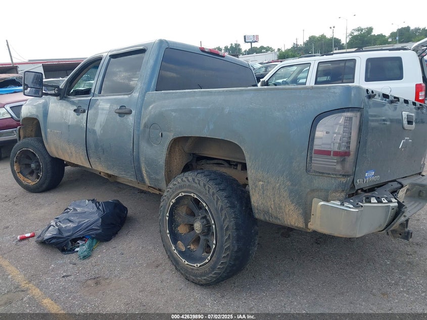 2007 Chevrolet Silverado 1500 Lt1 grey truck gasoline 2GCEC13C271597207 photo #4
