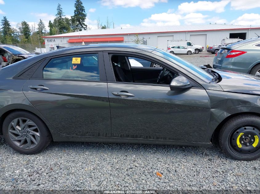 2024 Hyundai Elantra Sel VIN: KMHLM4DG7RU637193 Lot: 42639924