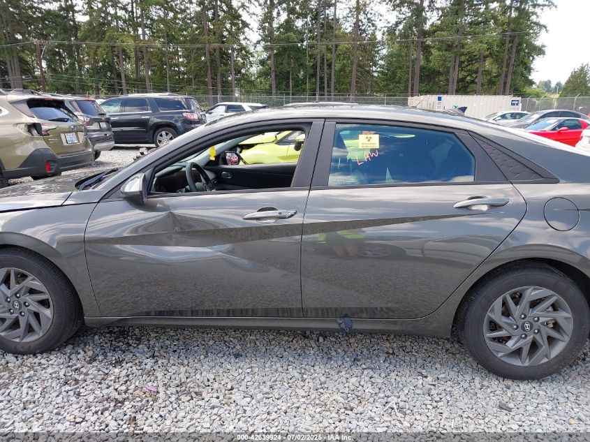 2024 Hyundai Elantra Sel VIN: KMHLM4DG7RU637193 Lot: 42639924