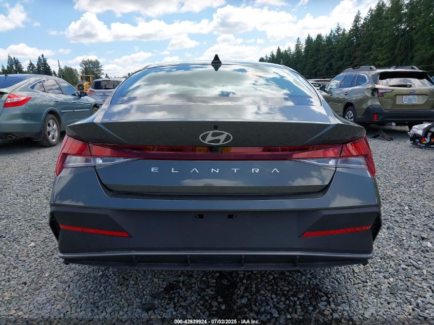 2024 Hyundai Elantra Sel VIN: KMHLM4DG7RU637193 Lot: 42639924