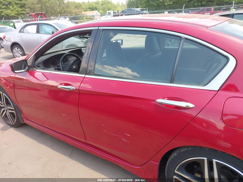 2016 HONDA ACCORD SPORT - 1HGCR2F55GA248266