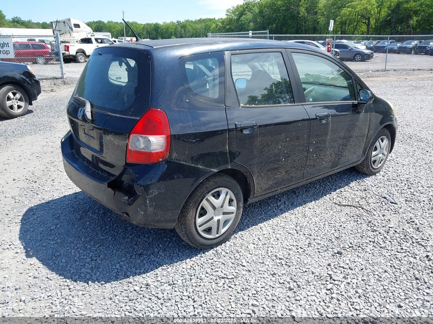 2008 HONDA FIT VIN: JHMGD38488S022371