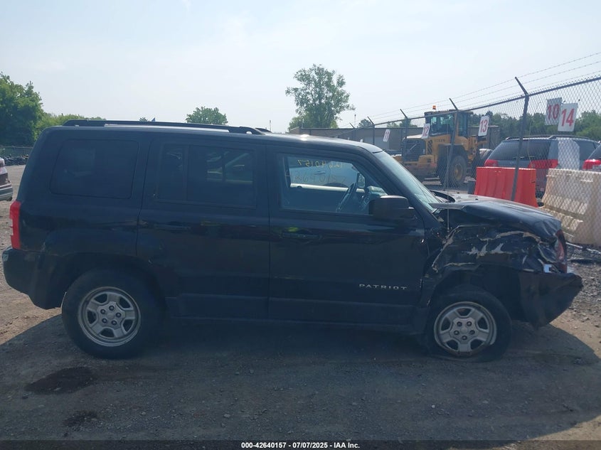 2016 JEEP PATRIOT SPORT - 1C4NJRBB2GD566203