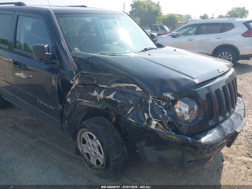 2016 JEEP PATRIOT SPORT - 1C4NJRBB2GD566203