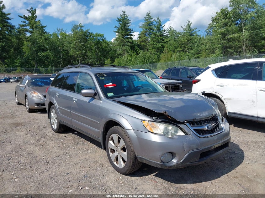 4S4BP66C697333795 2009 Subaru Outback 2.5I Limited auction photo 1