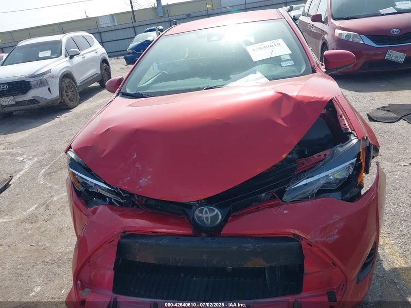 2017 TOYOTA COROLLA LE - 5YFBURHE9HP663120