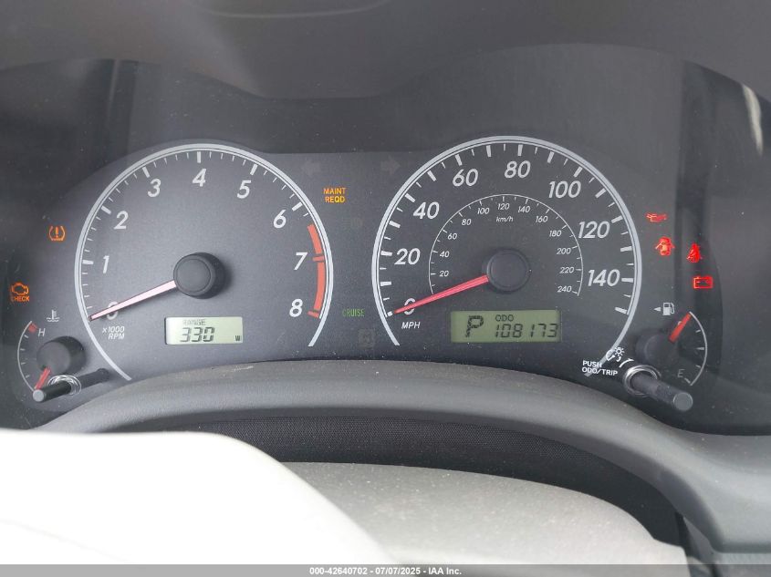 2010 Toyota Corolla Le VIN: 1NXBU4EEXAZ251896 Lot: 42640702