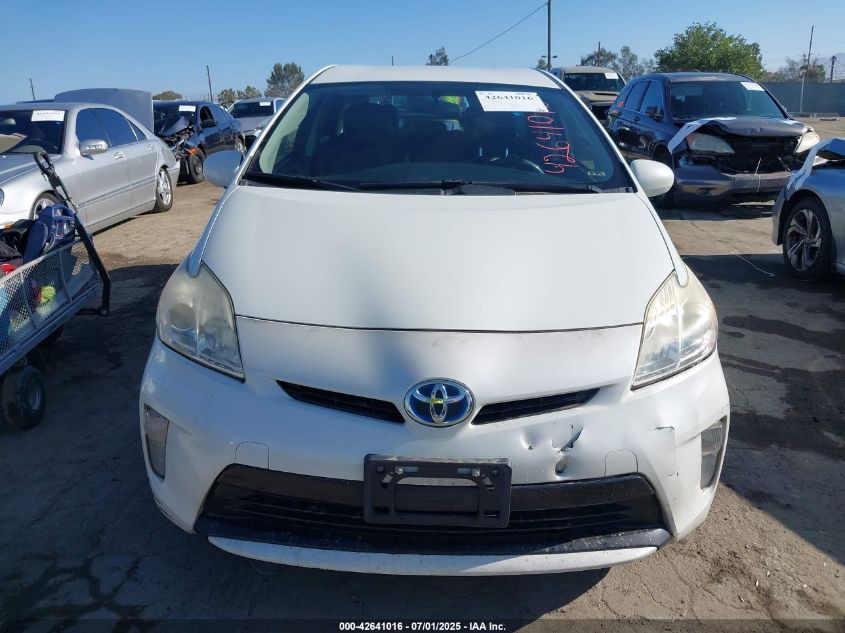 2015 Toyota Prius Two VIN: JTDKN3DUXF0455021 Lot: 42641016