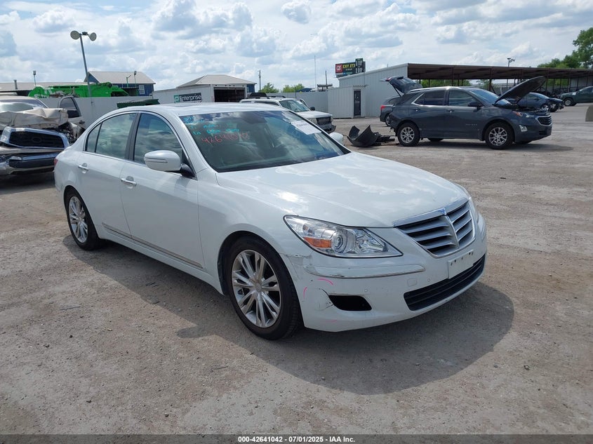 KMHGC46F29U050618 2009 Hyundai Genesis 4.6 auction photo 1