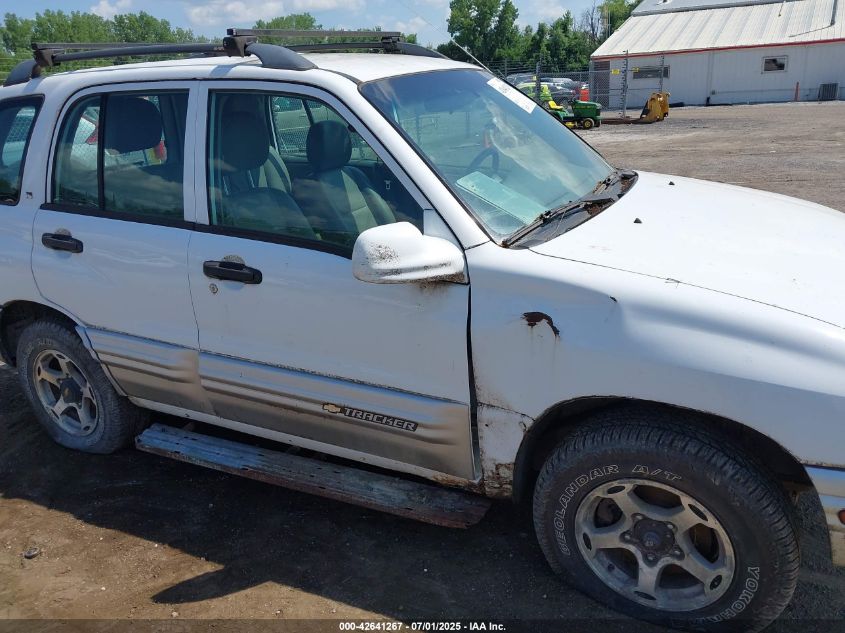 2001 Chevrolet Tracker Hard Top Lt VIN: 2CNBJ634216913516 Lot: 42641267